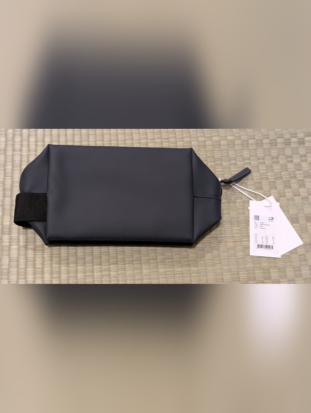 NWT RAINS Wash Bag Navy No. 15580